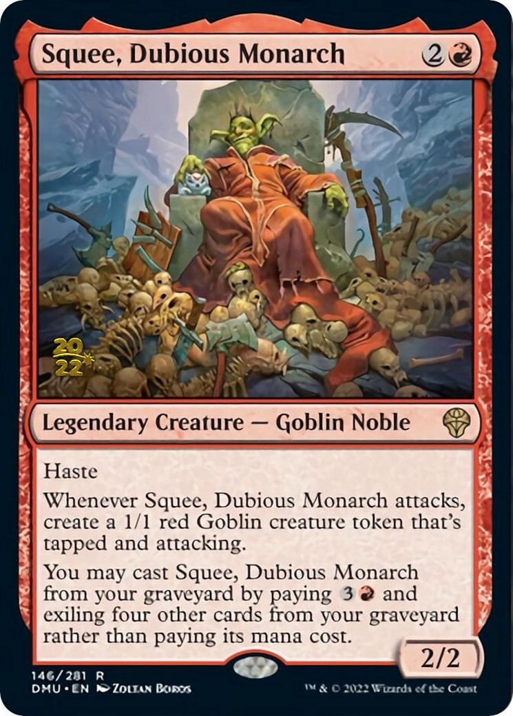 Squee, Dubious Monarch Foil [PRE - 146] Near Mint - EN - Magic