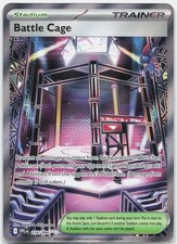 Battle Cage 116/094 Ultra Rare Phantasmal Flames Pokemon Holo Near Mint
