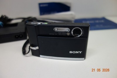 Sony DSC-T50 Digitalkamera 3x Optical Zoom mit Original Zub. Getestet TOP