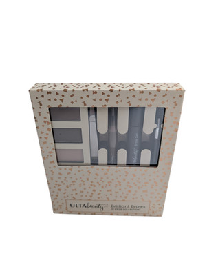 Ulta Beauty Brilliant Brows 10 Piece Brow Kit Brow Powder Brow Pencil Brow Gel