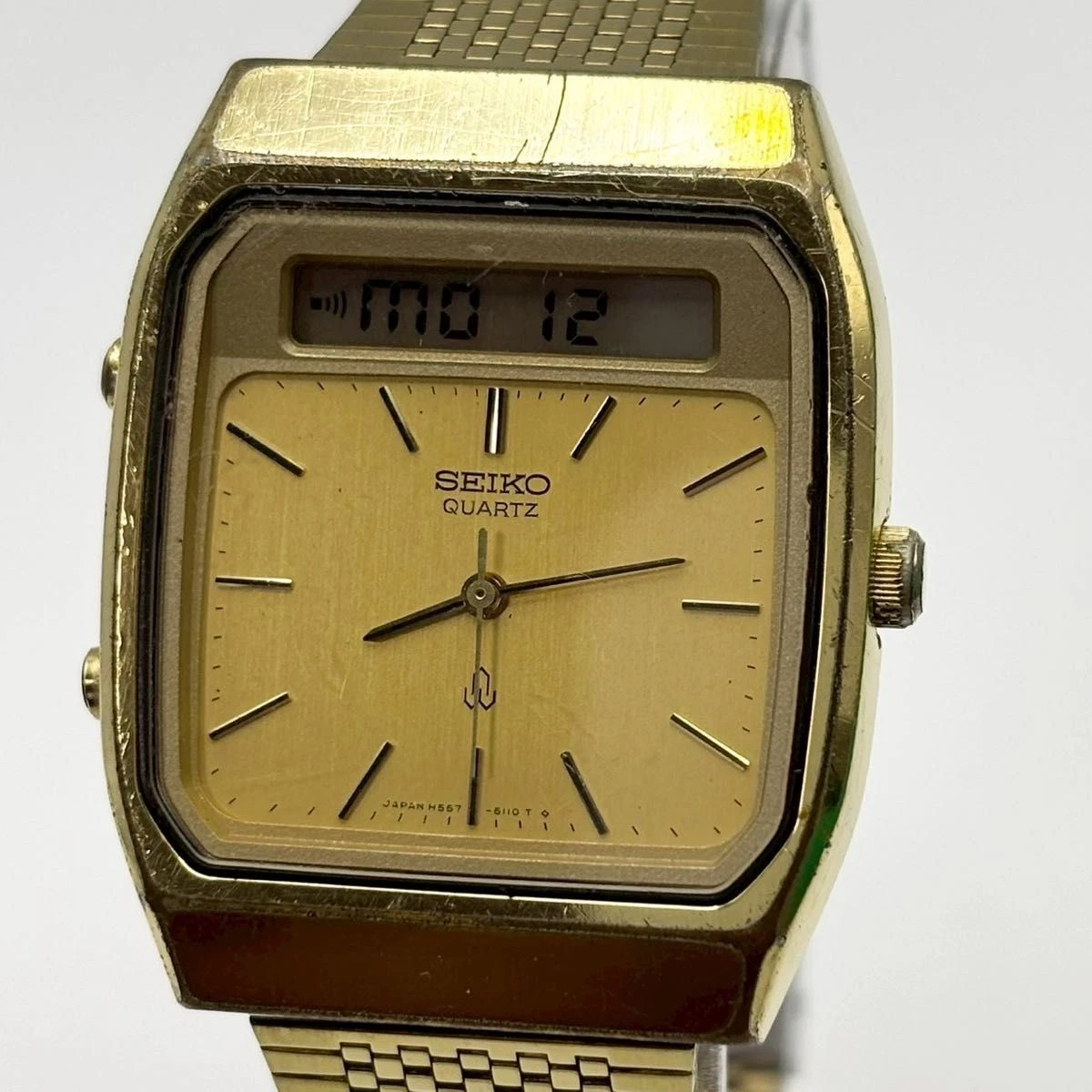 Seiko Analog & Digital Square Wristwatches for sale | eBay