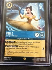 Disney Lorcana Belle Strange but Special The First Chapter TCG Legendary 142/204