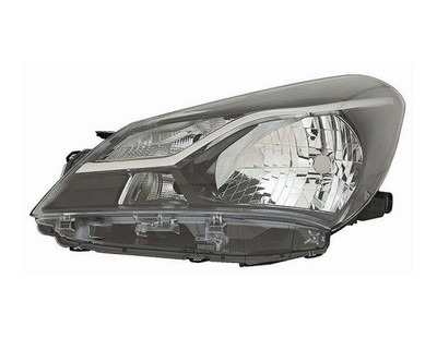 SCHEINWERFER LINKS FÜR TOYOTA YARIS 2017-2020 SCHWARZEM RAHMEN