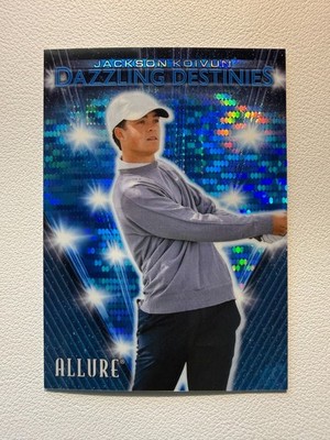 2026 UD Allure Golf Jackson Koivun Dazzling Destinies DD-4 Blue /10 Bookend