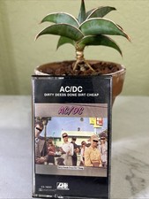 AC/DC - Dirty Deeds Done Dirt Cheap Cassette, 1976, Atlantic CS 16033