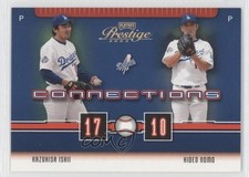 2003 Playoff Prestige Connections Gold /100 Kazuhisa Ishii Shawn Green #C-32 0c3