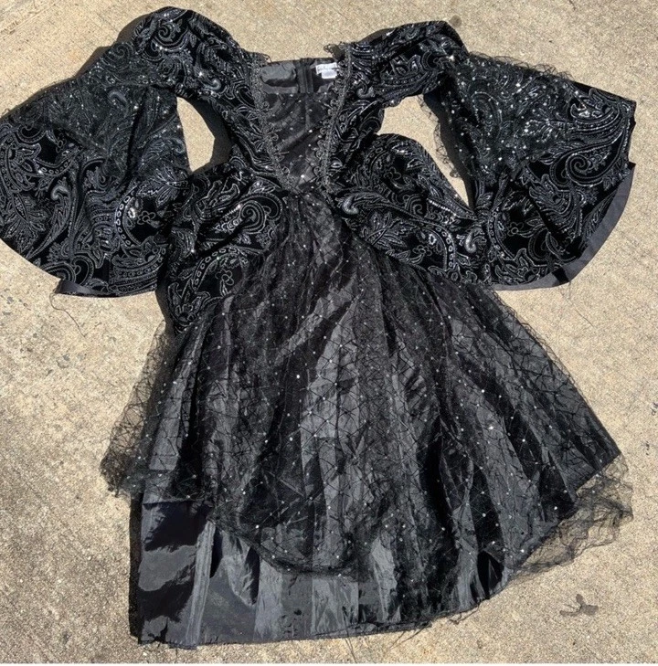 Wishcraft Witch Costume Size 6/8 - Image 2 of 3