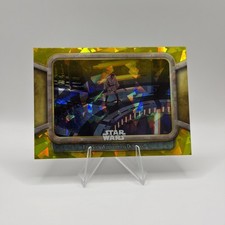 2024 Topps Chrome Sapphire Star Wars 91 THE SITH APPRENTICE DEFEATED /75