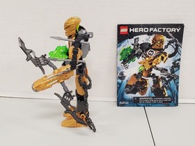 Lego 6202 Hero Factory: Rocka 100% Complete with Instruction Manual