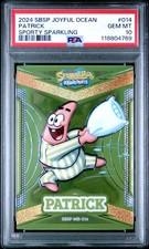 2024 WONDERCARD SPONGEBOB SQUAREPANTS TREASURE SERIES-SPORTY SPARKLING 14 PATRIC