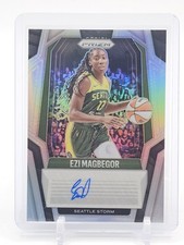 EZI MAGBEGOR 2025-26 PANINI PRIZM SILVER WNBA AUTO #SG-EM SEATTLE STORM Q4147