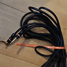 Monster Prolink 12ft 14 Ts Cable Right Angle To Straight Black
