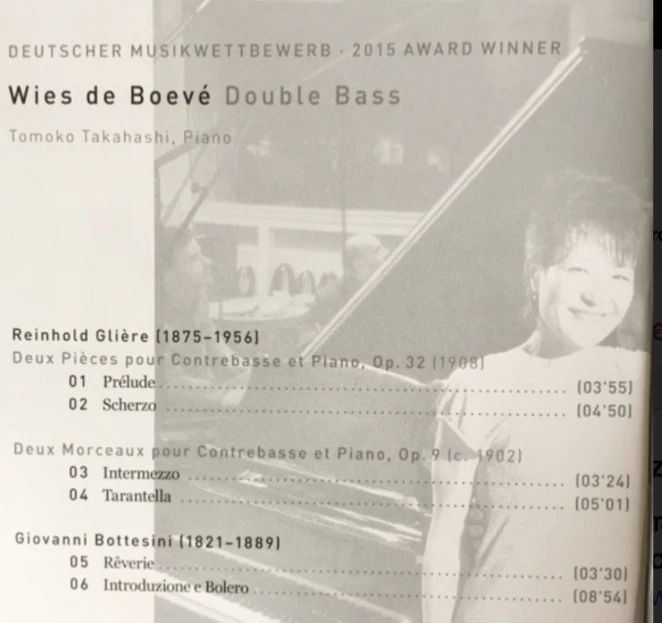 Wies de Boevé - Double Bass - Bild 2 von 2