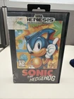 Sonic the Hedgehog (Sega Genesis, 1991) Authentic Game Cartridge In Box.