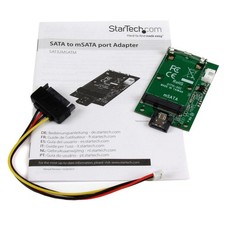 StarTech mSATA Drive to SATA Host Adapter for mSATA SSDs SAT32MSATM