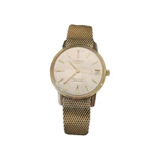 LONGINES GRAND PRIZE AUTOMATIC WRIST WATCH 10k Gold Filled Estate Fresh Vintage 