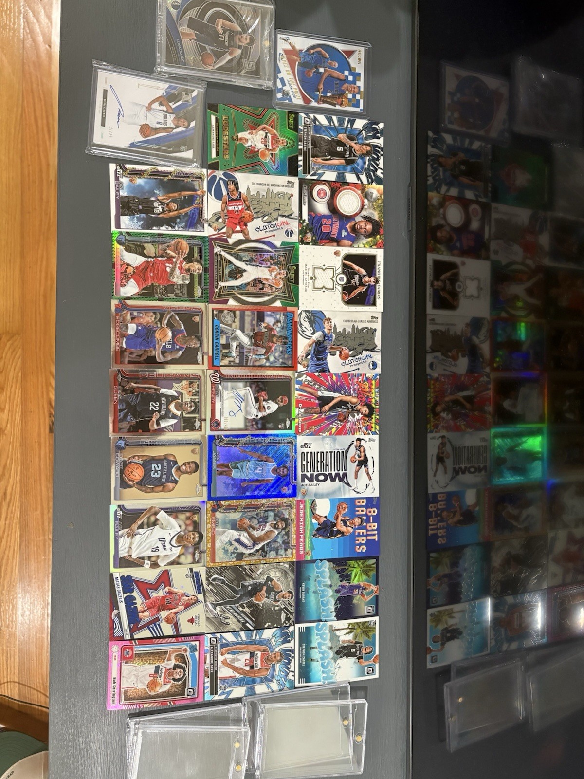 NBA/MLB 29 sport card lot with Luka Doncic 1 of 1 plus some auto’s view 5