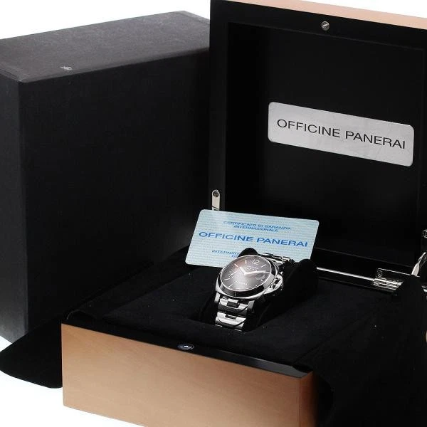 Panerai — Officine Panerai Luminor Marina PAM00050 40mm Black Dial Automatic Watch #C4006