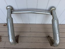 Vintage Chrome Bumper Guard Pair Gm Ford Mopar Helms Parts 1930s 1940s 1950s