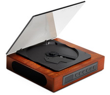 THINKYA Portable CD Player Bluetooth 2600mAh Walnut Color TH-A10 New Japan