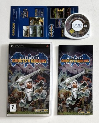 Ultimate Ghosts 'N Goblins Sony PlayStation Portable PSP Komplett PAL Capcom