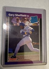 1989 Donruss The Rookies - Gary Sheffield #1 (RC)