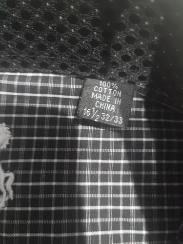 English Laundry Button Up Long Sleeve Dress Shirt 16 And 1/2 32x33 - Picture 5 of 8