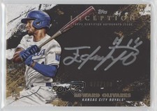 2021 Topps Inception Silver Signings 78/100 Edward Olivares #SS-EO Auto 1u6