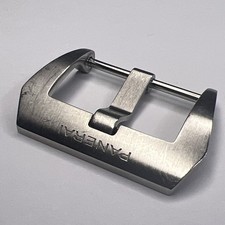 Panerai 22mm Stainless Steel Brushed Satin Finish Tang Buckle Clasp OEM