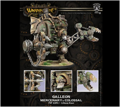 WARMACHINE: GALLEON COLOSSAL MERCENARY UNASSAMBLED [x1]