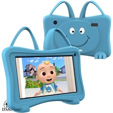 7-Inch Kids Learning Tablet with WiFi  Parental Control - Blue, 32GB Storage