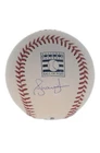 Andruw Jones Signed OML Hall of Fame Logo Baseball (Wilder)