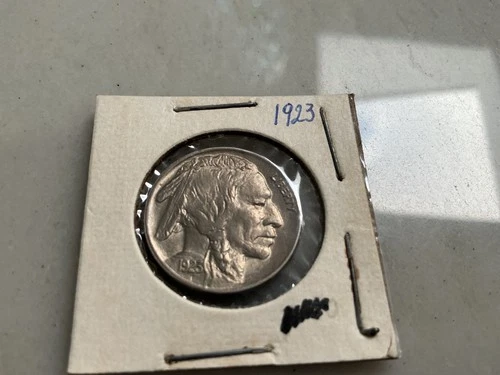 Nickel Sharp very fine 1923 buffalo coin