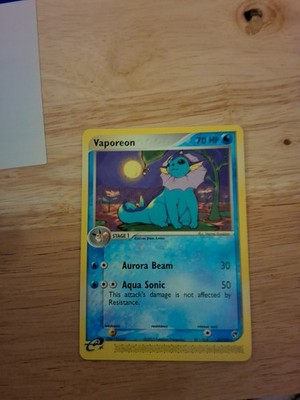 Vaporeon 25/100 EX Sandstorm Regular
