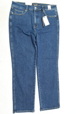 Judy Blue Tummy Control Straight Leg Jeans Womens 15/32 Blue Stretch Denim NEW