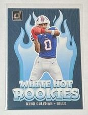 Keon Coleman WHITE HOT ROOKIES Insert - Bills - 2024 Donruss Football