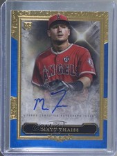 2020 Topps Five Star Auto Blue 12/25 Matt Thaiss #FSA-MW Auto 0s5