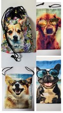 Dogs-Gymnastics Grip Bag Draw String Bag Corgi, Golden, Frenchie, Shepard