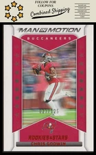 2022 Panini Rookies & Stars #MM-22 Chris Godwin Man In Motion Orange #/125