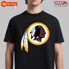 Washington Redskins Wicking NFL Football TShirt - Multicolors, S-5XL