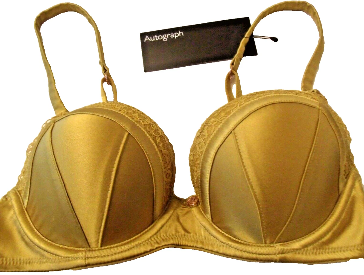 Soutien-gorge Balconnet Marks & Spencer Rosie Autograph - Taille 30E, Beige, Occasion Très Bon état