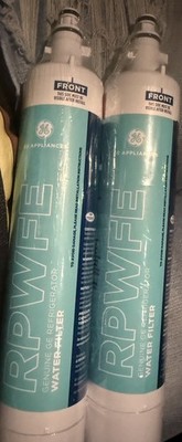 NEW 2 Pack Genuine GE RPWFE Refrigerator Water Filters OEM with Chip