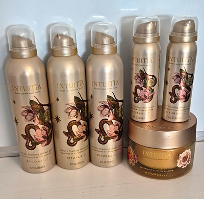 NEU: 6er Set RITUALS INTUITIA 3x shower gel 200ml, 2x50ml, body cream 220ml