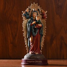 Belle Exquise Statue Religieuse Catholique de Notre-Dame de Grâce Vierge Marie