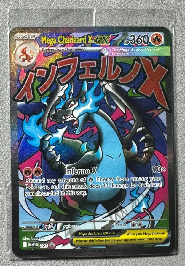 Mega Charizard EX M Charizard 023 + Oricorio 024 Sealed UPC Promo NM Pokemon TCG