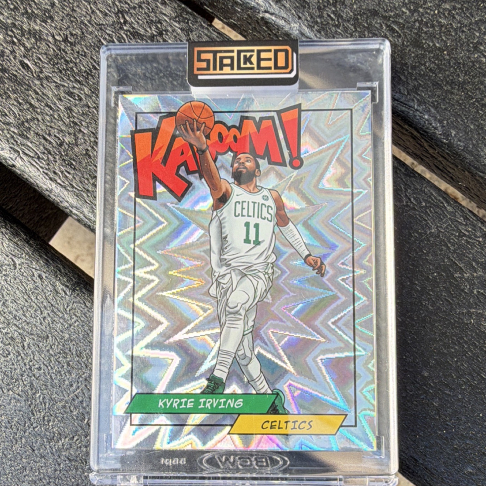 2018 Panini Kaboom! Kyrie Irving Boston Celtics Insert Card K-KI Basketball