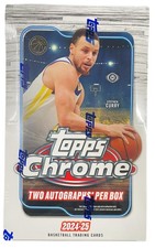 2024/25 Topps Chrome Basketball Hobby Box