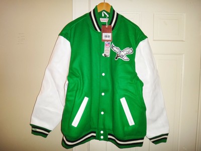 mitchell and ness eagles jacket