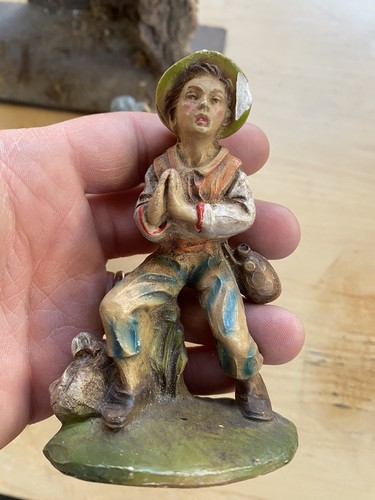 Lotto presepe natività capanna re Magi epoca Collezione - Foto 16 di 23