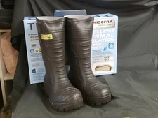 COFRA THERMIC Safety boots Metguard USA/CAN Safety Standard Black Sz. 10 NEW